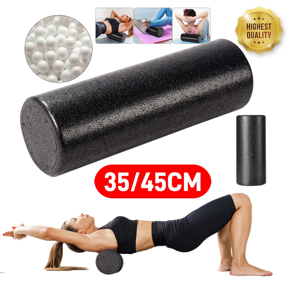 Foot Bath Massager - ลูกกลิ้งโฟมโยคะขนาด 35/45 ซม. สำหรับนวด ฟิตเนส พกพาสะดวก