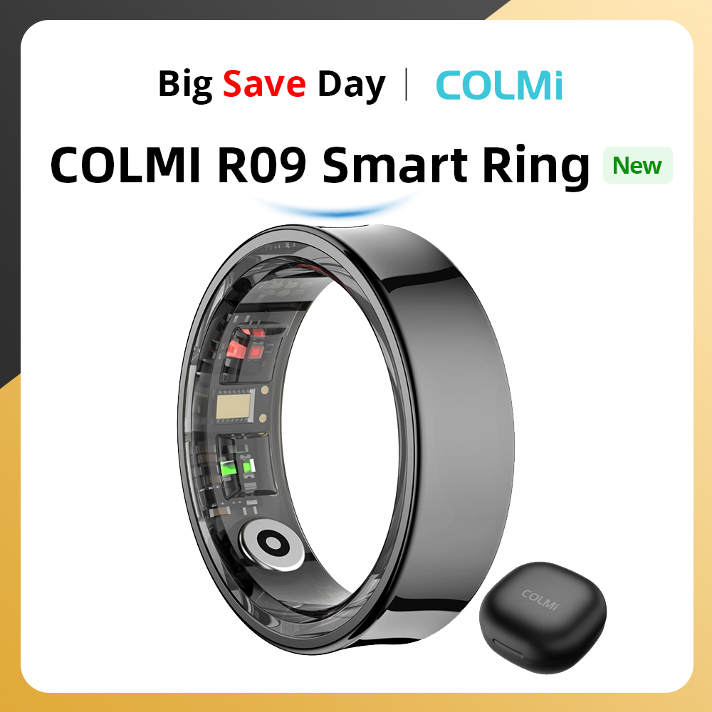 2024 COLMI R09 สมาร์ทแหวนผู้ชา - Blood Oxygen Monitor บทวิจารณ์และราคา