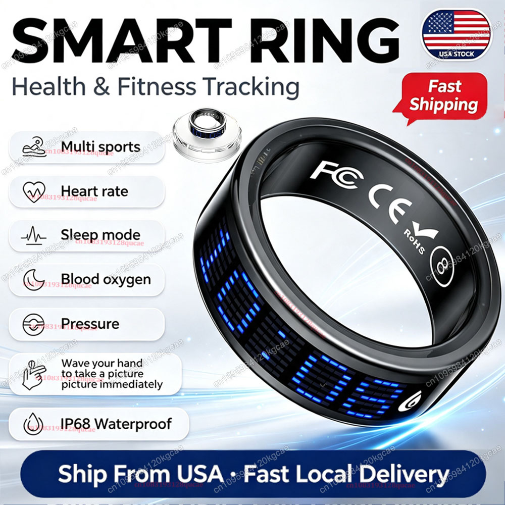 แหวนอัจฉริยะ 2026 พร้อมหน้าจอแ - Blood Oxygen Monitor บทวิจารณ์และราคา