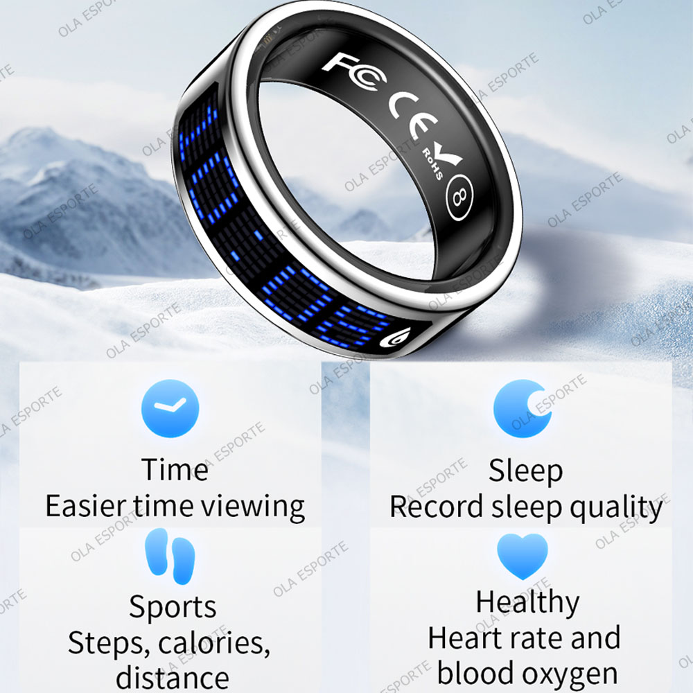 แหวนอัจฉริยะ 2026 พร้อมหน้าจอแ - Blood Oxygen Monitor บทวิจารณ์และราคา