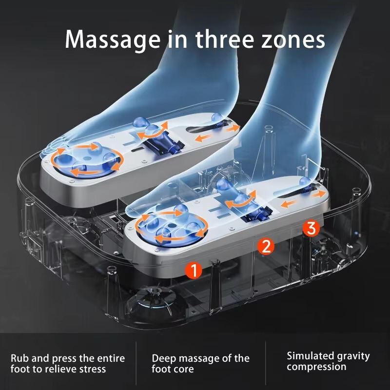 อ่างล้างเท้าและนวดพับได้แบบใช้ - Foot Bath Massager บทวิจารณ์และราคา