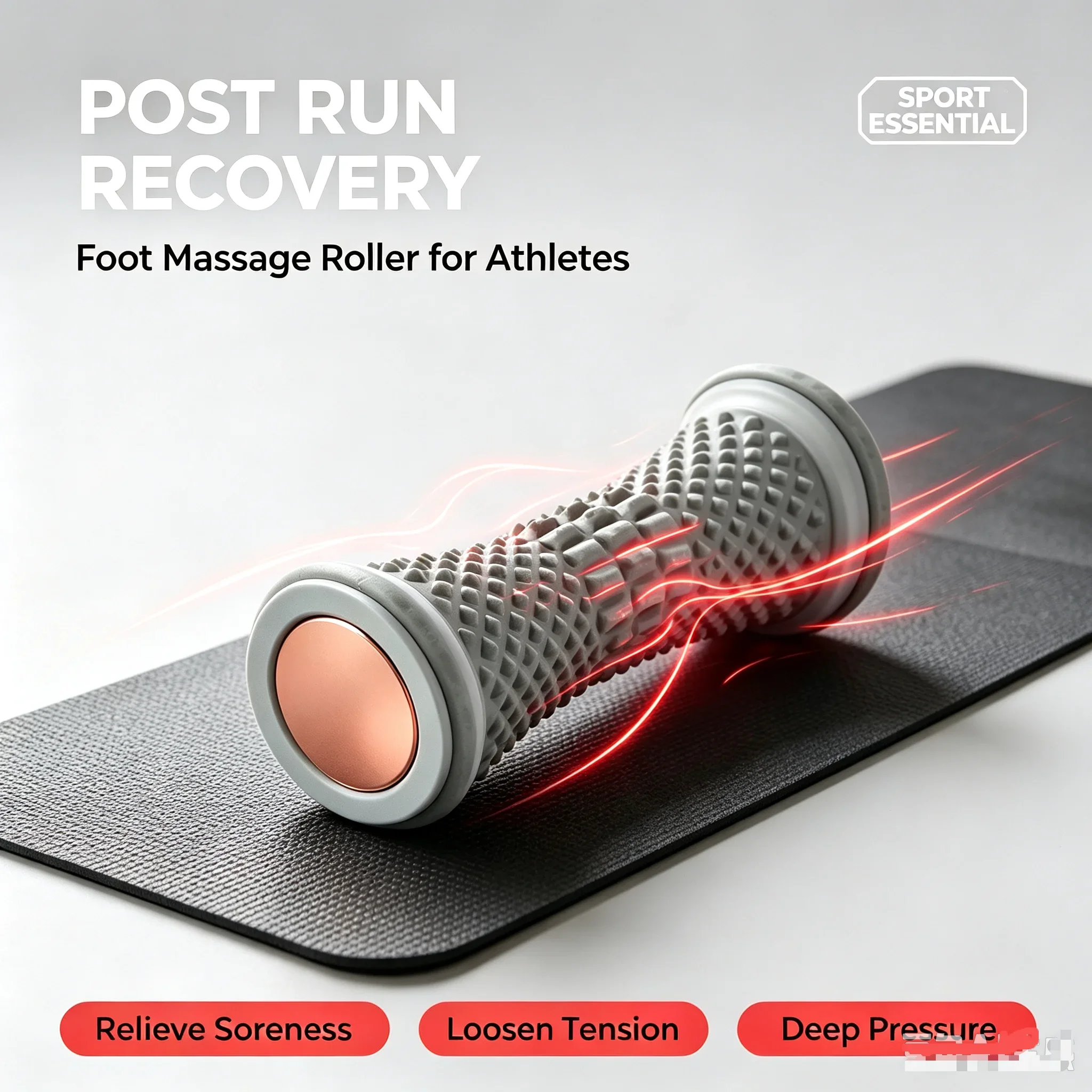 ลูกกลิ้งนวดเท้า ลูกบอลนวดโยคะ  - Foot Bath Massager บทวิจารณ์และราคา