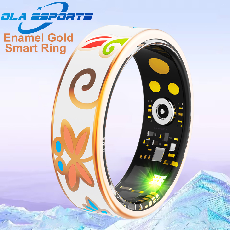 ใหม่เคลือบงานฝีมือแหวนสมาร์ทสํ - Blood Oxygen Monitor บทวิจารณ์และราคา