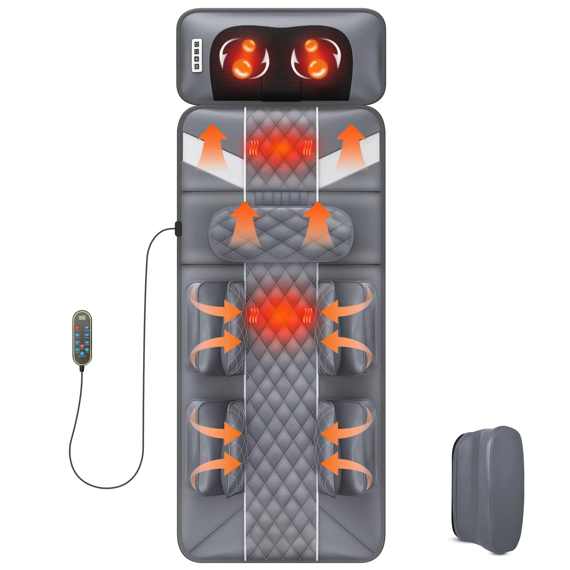 6D ที่นอนไฟฟ้าถุงลมนิรภัย Trac - Foot Bath Massager บทวิจารณ์และราคา