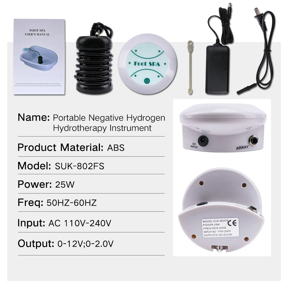Ionic Foot Bath Detox Ionic De - Foot Bath Massager บทวิจารณ์และราคา