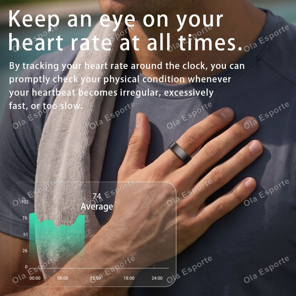 โอลา เอสปอร์เต้ สมาร์ทริงผู้ชา - Blood Oxygen Monitor บทวิจารณ์และราคา